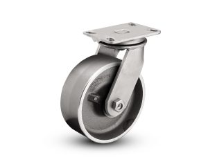 caster with forged steel wheel